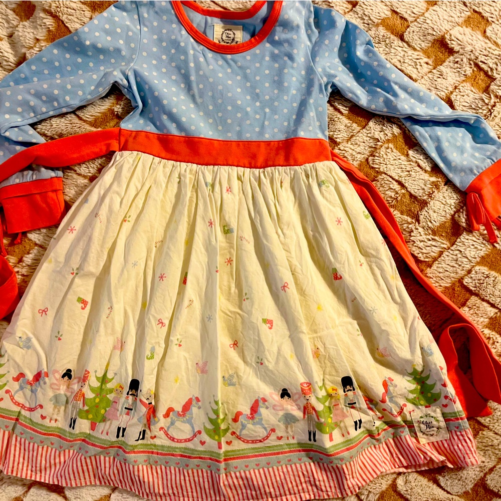 Girl Christmas Dress - Picture 2 of 4